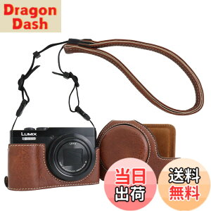�y���������zRieibi TZ99 �J�����P�[�X�APanasonic Lumix DC-TZ99/ DC-ZS99�f�W�^���J�����pPU���U�[�J�����P�[�X�A���߉\�ȃV�����_�[�X�g���b�v�t�����O���\�ȕی�P�[�X�A�r���[�e�B�[�J�o�[