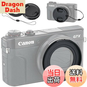 �y���������zJJC �t�B���^�[ �A�_�v�^�[ + �����Y�L���b�v �L�b�g Canon PowerShot G7X Mark III II G7XM3 G7XM2 G7X G5X G5 X Mark II�K�p