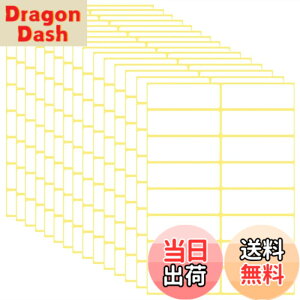 �y���������zGetrays 15�V�[�g �����` ���x���V�[���A240�� 25x76mm �z���C�g �S�����x���A����\���ʃ��x�� ���O�^�O �l�p�^�X�e�b�J�[ ���߂� �{�g�� �W���[ �t�H���_�[ �w�Z ������ �䏊�p