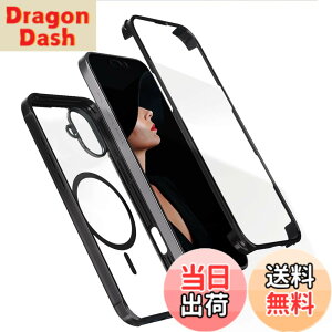 �y���������z�y���ʁIMagsafe�Ή��I�zMcDuLL iPhone 16 Plus �p �P�[�X 6.7�C���` 360�x�ی� 9H�����K���X+PC�f��+TPU�o���p�[ �ϏՌ��� �C�菝�h�~ ���^���C�����X�[�d�Ή� �y�� �����h�~ �w��h�~�A�C