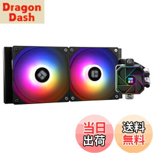 �y���������zTHERMALRIGHT AQUA ELITE 240 V3 Aio CPU�N�[���[�A240�t���AARGB PWM�N�[���[�t�@���AIntel LGA115X/1851/1200/1700�AAMD:AM4/AM5�p�APC�N�[���[ Aio