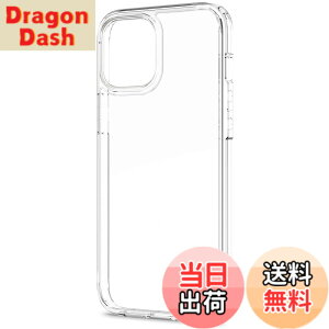 �y���������zSpigen �y�n��18�N�̋Z�p�́z iphone 12 Pro Max �P�[�X �N���A �ϏՌ� �ČRMIL�K�i�擾 ��d�\�� MagSafe �[�d ���菝�h�~ �E���g���E�n�C�u���b�h ACS01618 (�N���X�^���E�N���A)