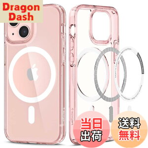 �y���������zSpigen iPhone13Mini�P�[�X MagSafe �}�O�l�b�g���� �ϏՌ� �ČRMIL�K�i�擾 2�d�\�� ���菝�h�~ �}�O�Z�[�t �K�p�J�o�[ ���C�����X�[�d�Ή� �E���g���E�n�C�u���b�h �}�O ACS03324 (���[�Y