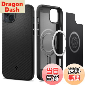 �y���������zSpigen iPhone14Plus �P�[�X Magsafe�Ή� �}�O�l�b�g���� TPU ���C�����X�[�d�Ή� �ČRMIL�K�i�擾 �ϏՌ� ���菝�h�~ �}�O�E�A�[�}�[ �}�O�t�B�b�g ACS04918 (�}�b�g�E�u���b�N)