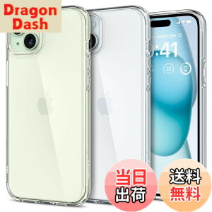 �y���������zSpigen �y�n��18�N�̋Z�p�́z iPhone 15 �P�[�X �N���A �ϏՌ� �ČRMIL�K�i�擾 �X�g���b�v�z�[�� ���ϗ}�� ���� TPU �o���p�[�P�[�X 2�d�\�� �����Y�ی� �C�菝�h�~ ���C�����X�[�d��
