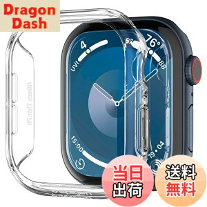 �y���������zSpigen Apple Watch 11/10 46mm �P�[�X ���� �Ռ� �z�� �ȒP�Ȏ��t�� �����^ �V���v�� �X���� �y�� �ی�J�o�[ �A�b�v���E�H�b�`�P�[�X �V���E�t�B�b�g ACS08602 (�N���X�^���E�N���A)