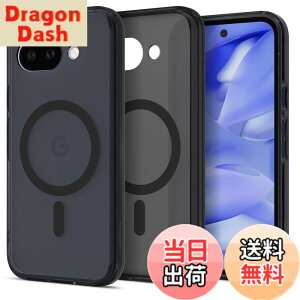 �y���������zSpigen �y�n��18�N�̋Z�p�́z Pixel 9a �P�[�X Magfit�Ή� ������ ���ϖh�~ �X�g���b�v�z�[�� �ČRMIL�K�i �E���g���E�n�C�u���b�h�E�}�O�t�B�b�g ACS09045 (�t���X�g�E�u���b�N)