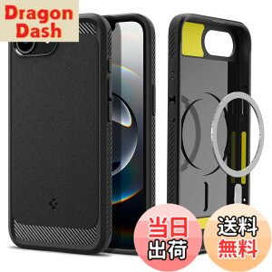 �y���������zSpigen �y�n��19�N�̋Z�p�́z iPhone 17e / 16e �P�[�X MagSafe �}�O�l�b�g���� �X�g���b�v�z�[�� �}�b�g �ϏՌ� �ČRMIL�K�i ���M�b�h�E�A�[�}�[�E�}�O�t�B�b�g ACS09152 (�}�b�g�E�u���b�N