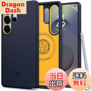 �y���������zSpigen Galaxy S25 Ultra �P�[�X Magfit�Ή� �ϋv�� �\�t�g �ق��肪�t���ɂ����f�� �c�[�g���J���[ �i�m�|�b�v�E�}�O�t�B�b�g ACS09056 (�u���[�x���[�E�l�C�r�[)