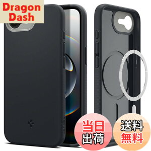 �y���������zSpigen �y�n��19�N�̋Z�p�́z iPhone 17e / 16e �P�[�X MagSafe �}�O�l�b�g���� �X�g���b�v�z�[�� �ČRMIL�K�i �i�m�|�b�v�E�}�O�t�B�b�g ACS09155 (�u���b�N�E�Z�T�~)