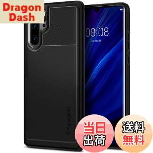 �y���������z�ySpigen�z HUAWEI P30 Pro �P�[�X [ HW-02L ] �Ή� TPU �ČRMIL�K�i�擾 �ϏՌ� �Ռ��z�� ���M�b�h�E�A�[�}�[ L37CS25725 (�}�b�g�E�u���b�N)