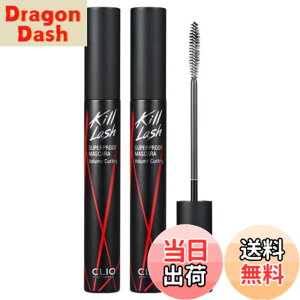 �y���������z�N���I�L�����b�V���X�[�p�[�v���[�t�}�X�J��7gx2�{�Z�b�g�؍��R�X���AClio Kill Lash Superproof Mascara 7g x 2ea Set Korean Cosmetics [���s�A���i] (02. Volume Curling) �T�C�Y�F7�O���� (x 2)
