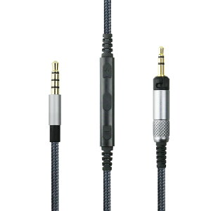 �y���������zNewFantasia �P�[�u�� �[���n�C�U�[ HD598�AHD598 SE�AHD518�AHD598 Cs�AHD598 SR�AHD599�AHD569�AHD579 �w�b�h�t�H���A�����[�g�{�����[���}�C�N�AiPhone iPod iPad Apple�f�o�C�X�ƌ݊������� 4.3�t�B