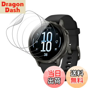 �y���������z�y4���Z�b�g�zFor GARMIN(�K�[�~��) Venu 4 41mm �p �t�B���� �ی�t�B���� KONXISA Garmin Venu 4 41mm 1.2�C���` �X�}�[�g�E�H�b�` �ی�t�B���� TPU�� 3D�S�ʕی� �����ߗ� 24���ԓ��C�A������