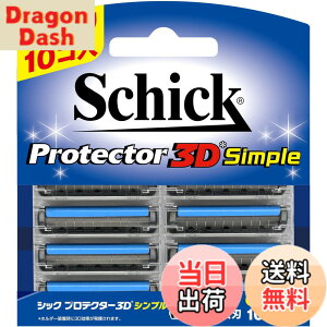 �y���������zSchick(�V�b�N) �v���e�N�^�[3D �V���v�� 3���n �֐n(10�R��) �E��� �J�~�\�� �F�F�u���[�A�T�C�Y�F10�� (x 1)