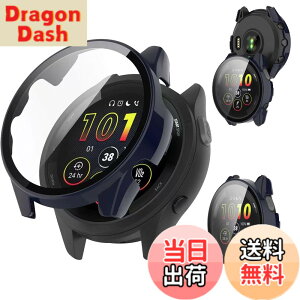 �y���������zAIYYXX For �K�[�~�� 265 �J�o�[ 3D ���p�G�b�W �����^ PC+�K���X�f�� ��̌^ garmin forerunner 265 �J�o�[ �Ή� �����ߗ� �L�Y�h�~ �w��h�~ �ȒP�Ɏ��t���E�� �S�ʕی� �P�[�X �F�F�u��