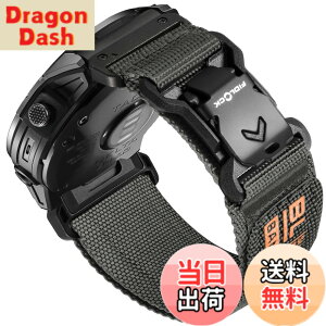 �y���������z[Bandletic]�K�[�~�� �x���g-26mm Fidlock���C�o�b�N�� �����i�C������ �y�ʁE�ʋC�E������ Fenix 8/7X/7X Pro/6X/6X Pro/Epix Pro/Instinct 2X/Quatix 3/Enduro/1/2/3/Descent Mk3i�Ή� �X�|�[�c �����p�o���h 