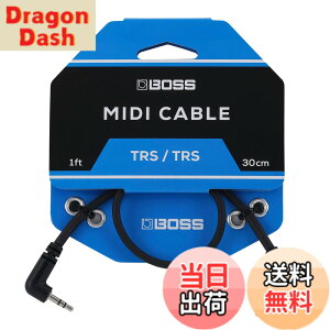 �y���������z�{�X BOSS MIDI�P�[�u�� MIDI Cable 3.5mm TRS/TRS LL �y�_�� MIDI�R���g���[�� 200�V���[�Y GT-1000CORE EV-1-WL �Ή� �T�C�Y�F30cm
