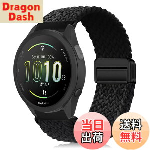 �y���������z[KeeFos] 20mm �o���h Garmin(�K�[�~��) Forerunner 170/170 Music /70/Approach J1/Forerunner 570 42mm/165/245/645/Approach S50/S44/Vivoactive 6/5�Ή� �����o���h �i�C�����f�� ���C�o�b�N�� �}�O�l�b�g���o�b�N