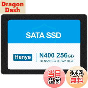 �y���������zHanye SSD 3D NAND TLC�̗p ����2.5�C���` SATAIII 6Gb/s 520MB/s �A���~��➑� ���K�㗝�X�i ����3�N �T�C�Y�F256GB