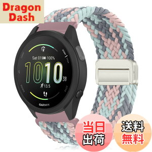 �y���������z[KeeFos] 20mm �o���h Garmin(�K�[�~��) Forerunner 170/170 Music /70/Approach J1/Forerunner 570 42mm/165/245/645/Approach S50/S44/Vivoactive 6/5�Ή� �����o���h �i�C�����f�� ���C�o�b�N�� �}�O�l�b�g���o�b�N