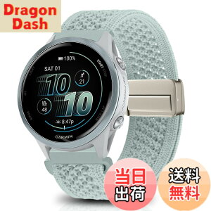 �y���������z[KeeFos] 20mm �o���h Garmin(�K�[�~��) Garmin Forerunner 170/170 Music 70/Approach J1/Forerunner 570 42mm/165/245/645/Approach S50/S44�Ή� �����o���h �i�C�����f�� ���C�o�b�N�� �}�O�l�b�g���o�b�N�� �ւ�
