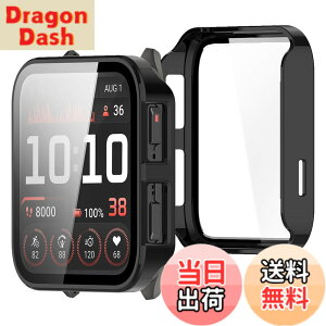 �y���������zBUITFOU For GARMIN Venu X1 �J�o�[ GARMIN(�K�[�~��) Venu X1 �P�[�X�Ή� �����^ PC+�K���X�f�� ��̌^ �S�ʕی� �����^ �����ȒP �ϏՌ� �����ߗ� �w��h�~ ���h�~ �F�F�u���b�N