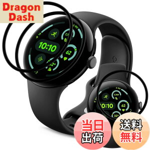 �y���������z�Ή� Google Pixel Watch 3 41mm �t�B���� �y3���Z�b�g �S�ʕی�z PET������ �Y�f�@�� 3D�Ȗ� �O�[�O�� �s�N�Z�� �X�}�[�g�E�H�b�` 3 41mm �t���ی�t�B���� �������� �����ߗ� ���h�~ �L