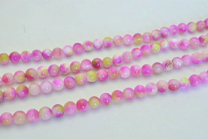 楽天市場】ビーズクラブ キャンディジェイド PR-17 ラウンド 8 mm  