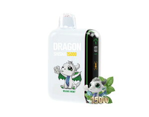 DRAGON SHISHA MIAMI MINT 1.5����z�� ��e�� �|�P�b�g�V�[�V�� �����^�� �����C �d�q�V�[�V�� �j�R�`��0�^�[��0 �@�g���̂� �d�q�^�o�R VAPE �����b�N�X �l�C �։��O�b�Y ���^�o�R �����\�[�� �z����
