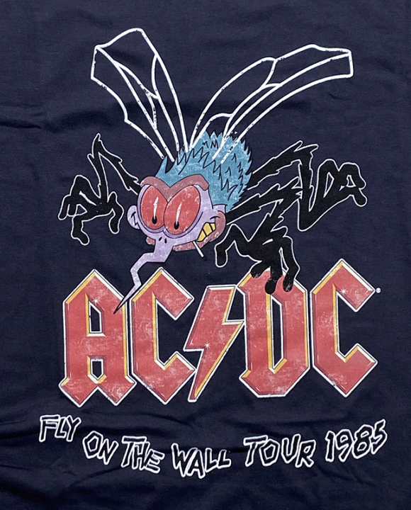 楽天市場】AC DC・AC/DC ・FLY ON THE WALL TOUR・Tシャツ・ロックT