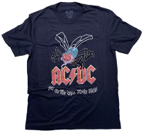 【AC/DC】Tシャツ⑦ Mサイズ AC/DC エーシーディーシー Tシャツ HIGHWAY TO HELL TRICOLOR