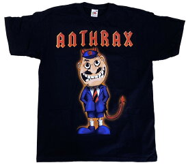 アンスラックス・ANTHRAX・TNT COVER・Tシャツ・ロックTシャツ・オフィシャル バンドTシャツ