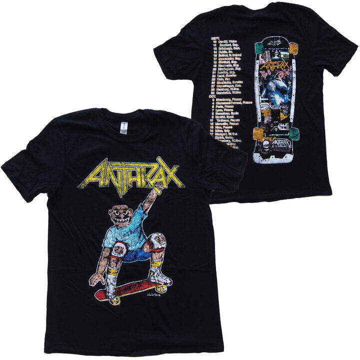 楽天市場】アンスラックス・ANTHRAX・SPREADING SKATER NOTMAN VINTAGE  