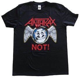 アンスラックス・ANTHRAX・NOT WINGS・Tシャツ・ バンドTシャツ オフィシャル ロックTシャツ