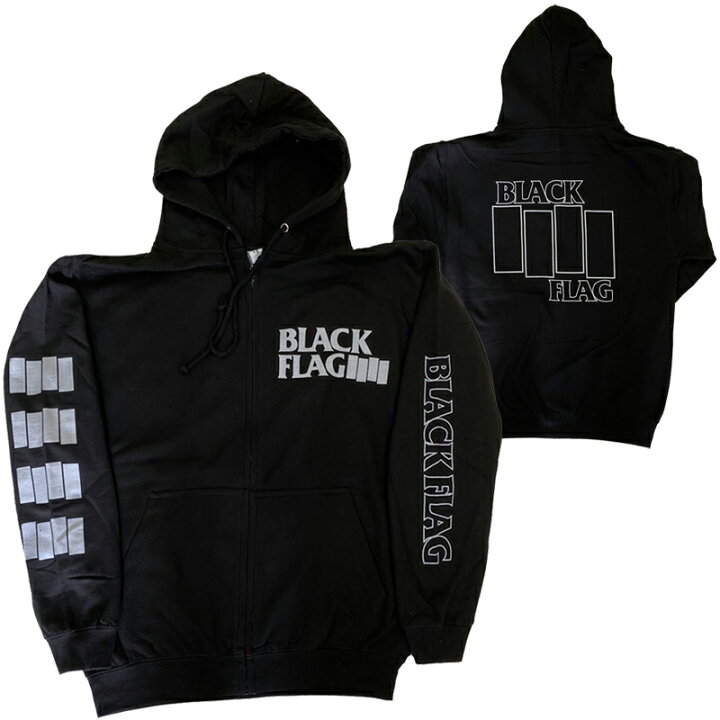 楽天市場】ブラッグ フラッグ・BLACK FLAG・LOGO・UK版・ジップ 