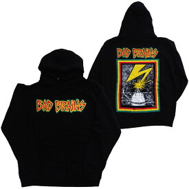 バッド ブレインズ・BAD BRAINS・DC・パーカー・プルオーバー・バンドパーカー オフィシャルロックパーカー