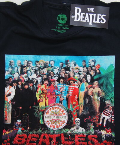 THEBEATLES・SGTPEPPER8TRACK・Tシャツ・ビートルズ・オフィシャル・バンドTシャツロックTシャツ