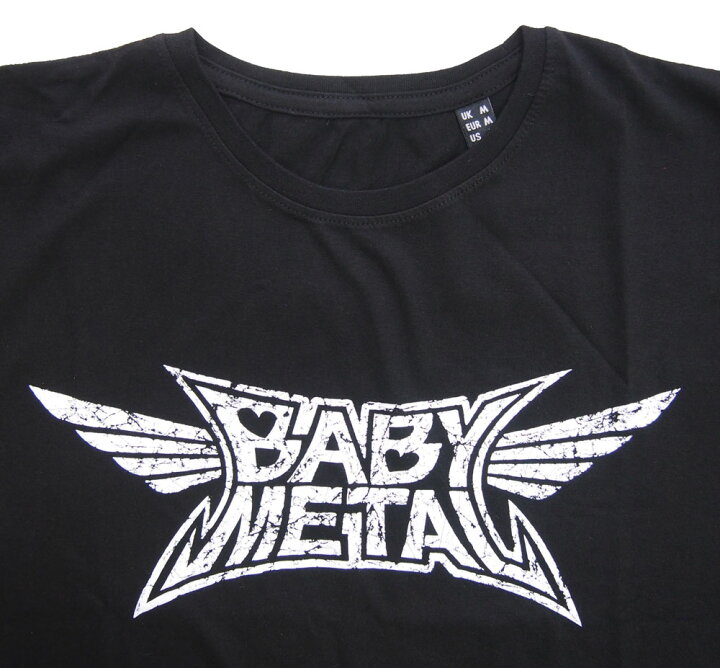 楽天市場】ベビーメタル・BABYMETAL・LOGO・Tシャツ・UK版 