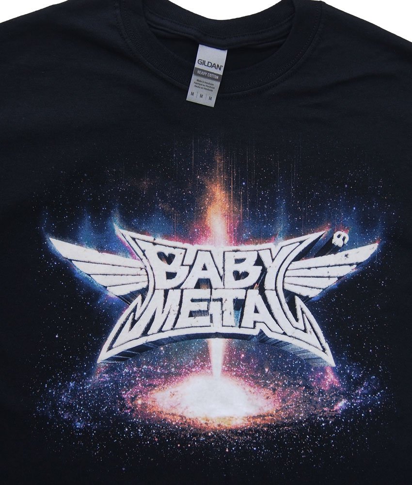楽天市場】ベビーメタル・BABYMETAL・METAL GALAXY・Tシャツ・UK版