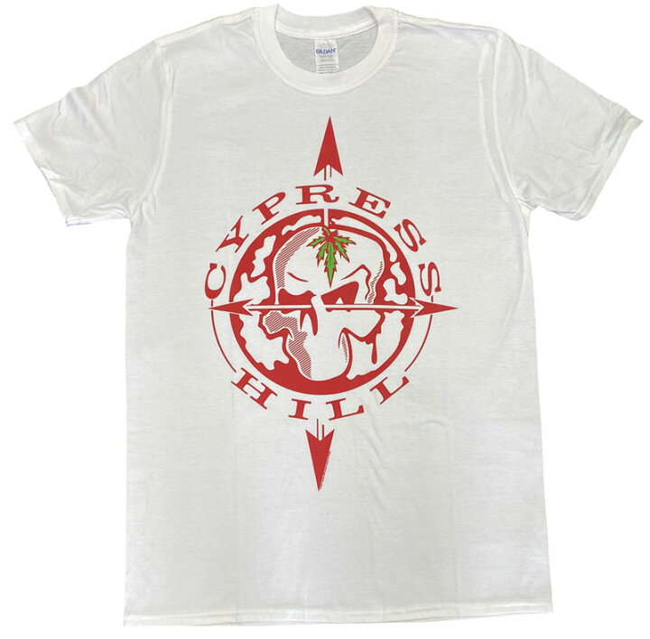 楽天市場】CYPRESS HILL・サイプレス ヒル・COMPASS WHITE・Tシャツ  