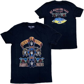 GUNS N' ROSES・ガンズ & ローゼズ・NJ SUMMER JAM 1988・Tシャツ・ガンズ アンド ローゼズ・オフィシャル バンドTシャツ・ロックTシャツ