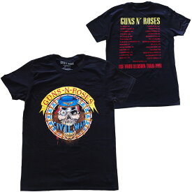 ガンズ アンド ロゼース・GUNS N ROSES・SKULL CIRCLE・TOUR1991・Tシャツ・オフィシャル バンドTシャツ ロックTシャツ