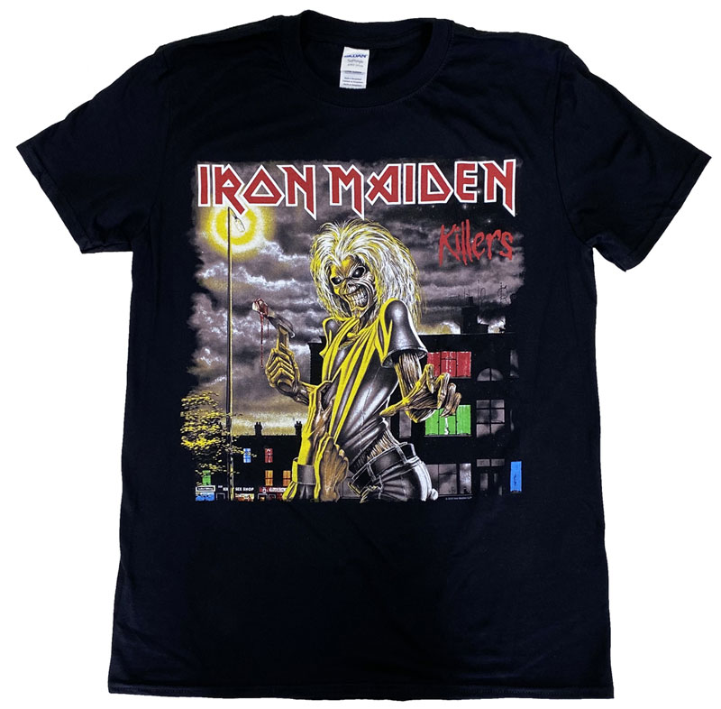 アイアンメイデン・IRON MAIDEN・KILLERS COVER・Tシャツ・ロックTシャツ・オフィシャル バンドTシャツ |  dragtrain／ドラッグトレイン