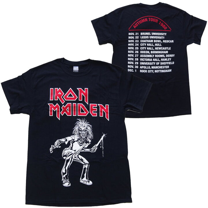 楽天市場】アイアン メイデン・IRON MAIDEN・AUTUMN TOUR 1980・T 