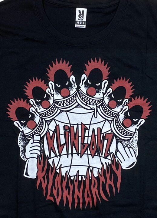 楽天市場】KLINGONZ・クリンゴンズ・KLOWNARCHY・Tシャツ・サイコ 