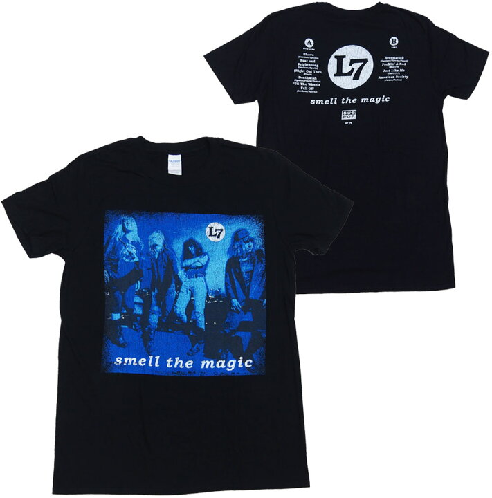 楽天市場】L7・SMELL THE MAGIC VINTAGE ALBUM・Tシャツ・オフィシャル 