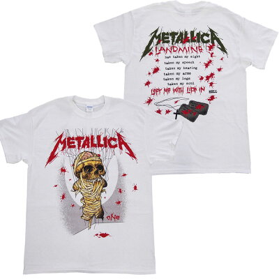メタリカ・METALLICA・ONELANDMINETシャツ・バンドTシャツ