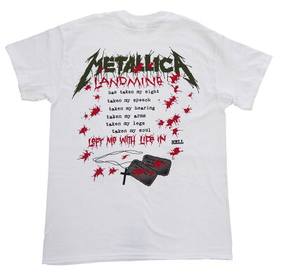 メタリカ・METALLICA・ONELANDMINETシャツ・バンドTシャツ
