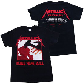 メタリカ・METALLICA・KILL EM ALL TRACKS・Tシャツ オフィシャル ロックTシャツ バンドTシャツ
